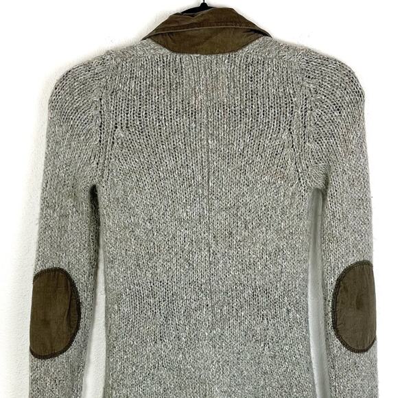 Sparrow | Anthropologie Cardigan Sweater Button Elbow Patches XS - Picture 4 of 7